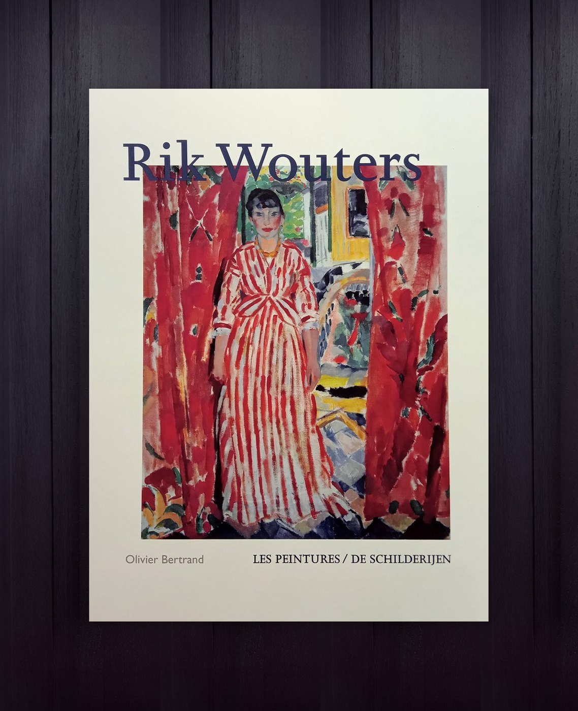 Cover of Rik Wouters, Les peintures / De schilderijen, the catalogue raisonné of the paintings